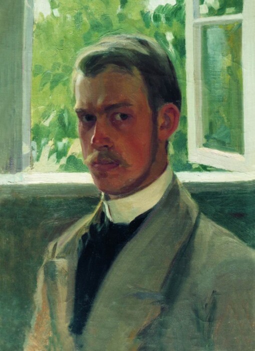 Автопортрет у окна 55×37 см, 1899